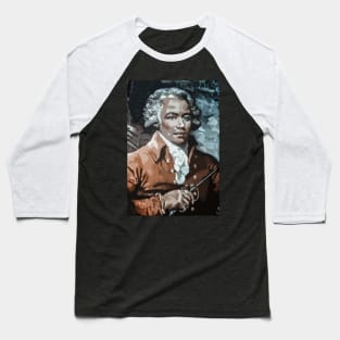 Joseph Bologne Portrait Baseball T-Shirt